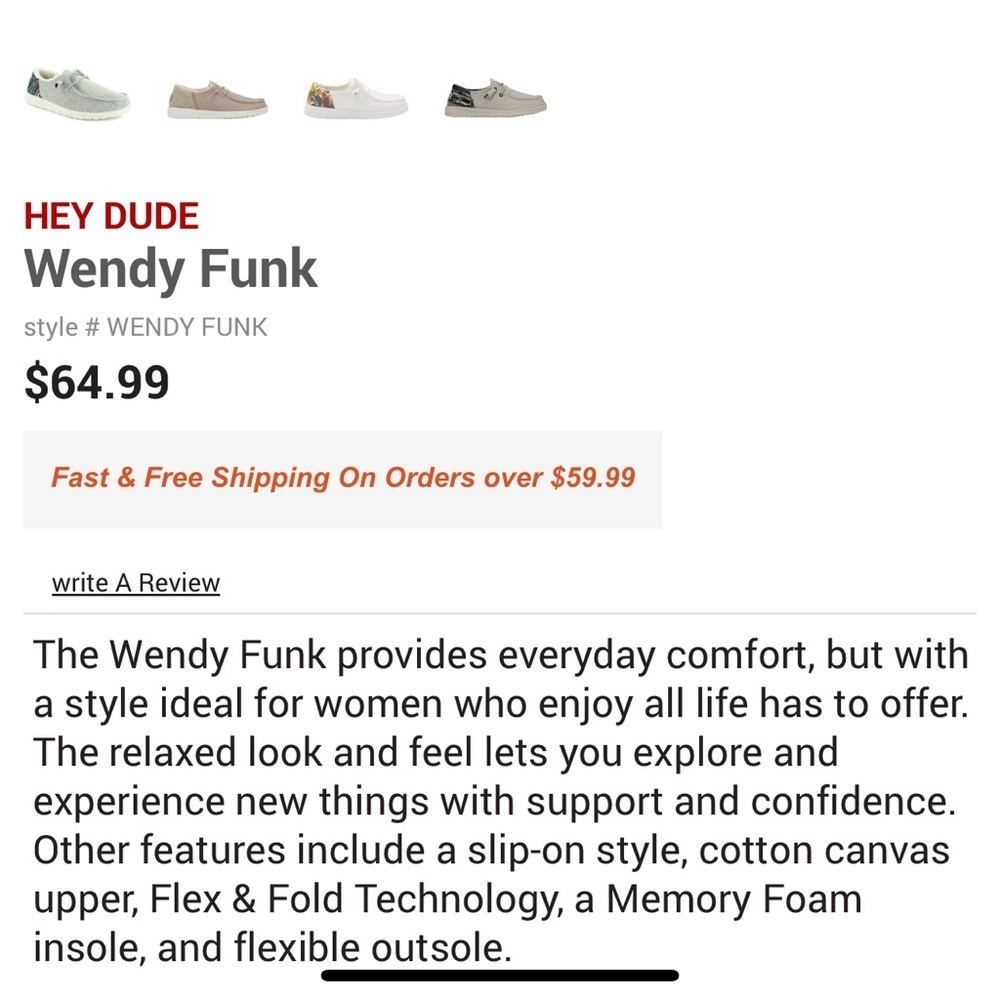 HEY DUDES Women’s Wendy Funk Wool slip ons sz 9 - Picture 3 of 10